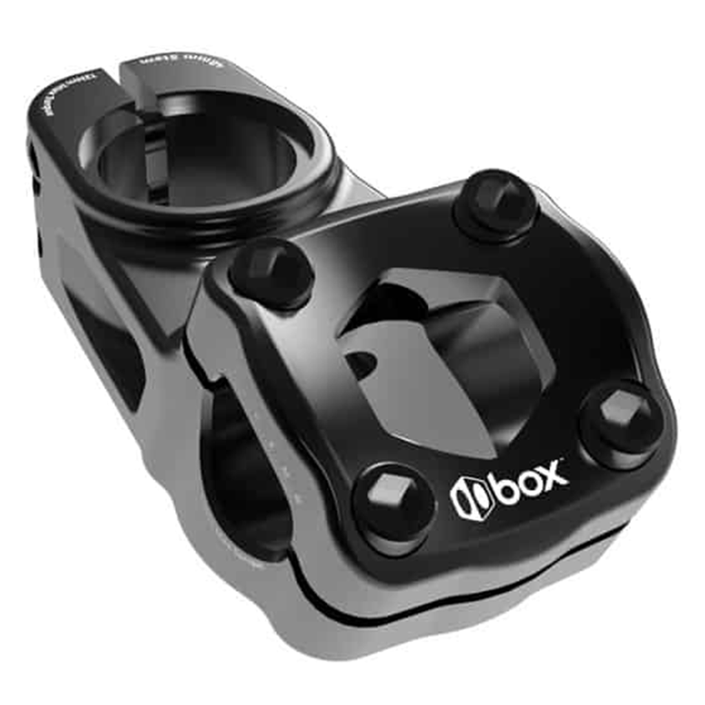 Box One Top Load Stem 31.8mm Black - Josh BMX